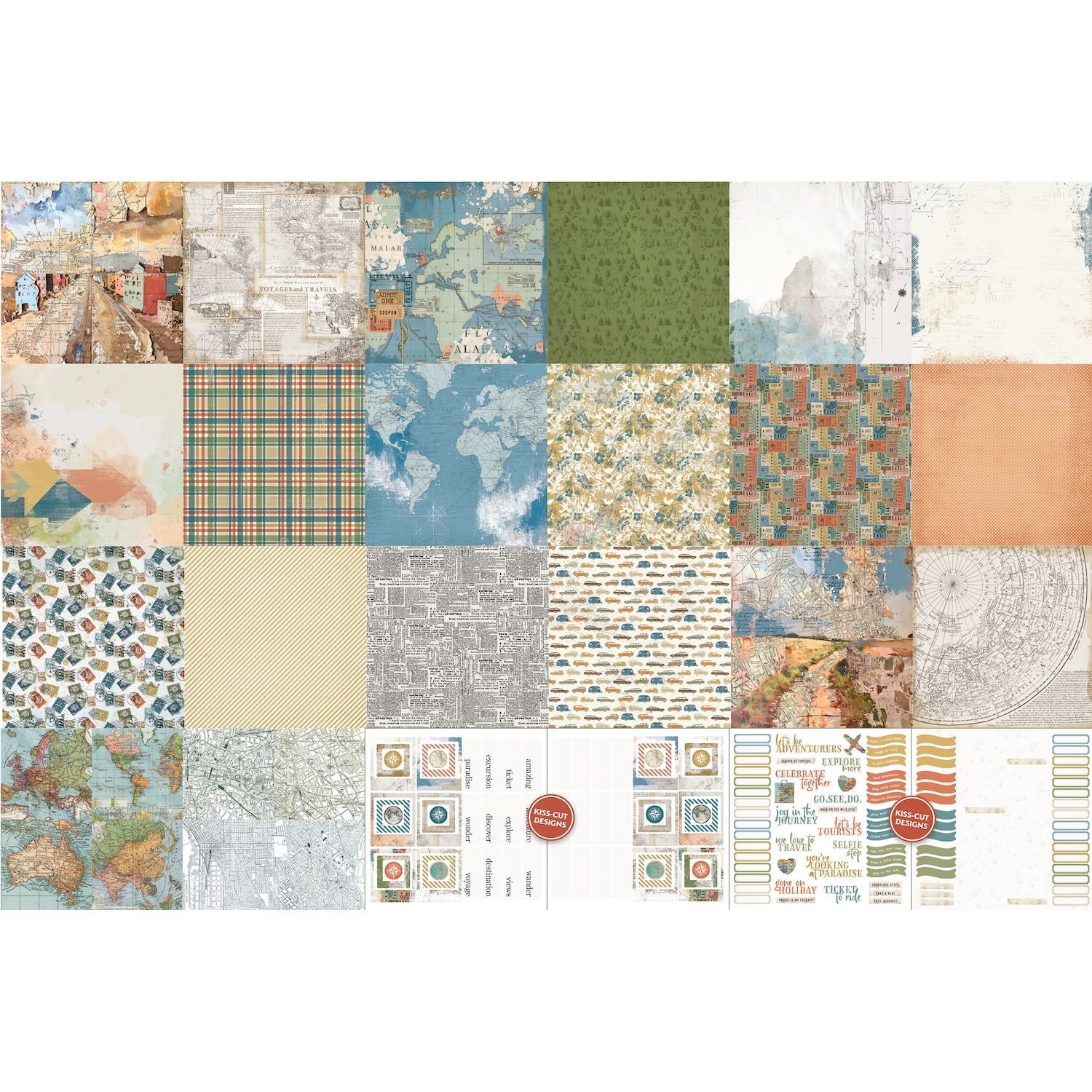 Arden Creative Studio Been There 12x12 Paper Pad acspp0020 pad