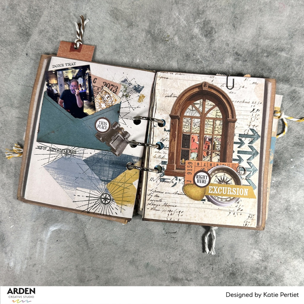 Arden Creative Studio Been There 6x8 Paper Pad acspp0022 excursion