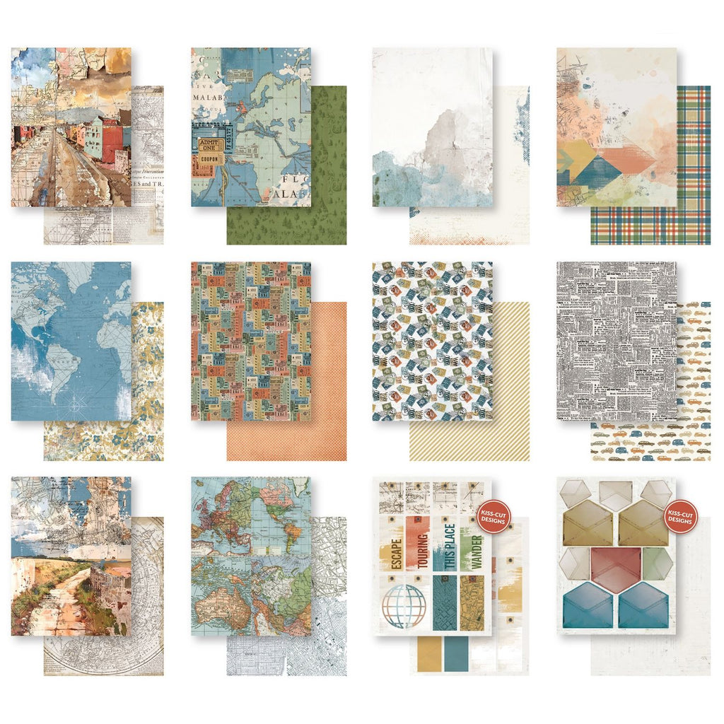 Arden Creative Studio Been There 6x8 Paper Pad acspp0022 pad