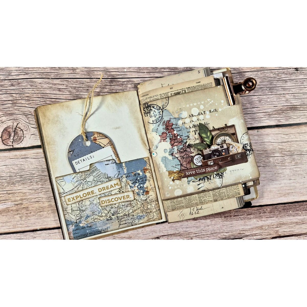Arden Creative Studio Been There Laser Cuts acslc0007 explore dream discover vicky papaioannou | color-code:ALT01