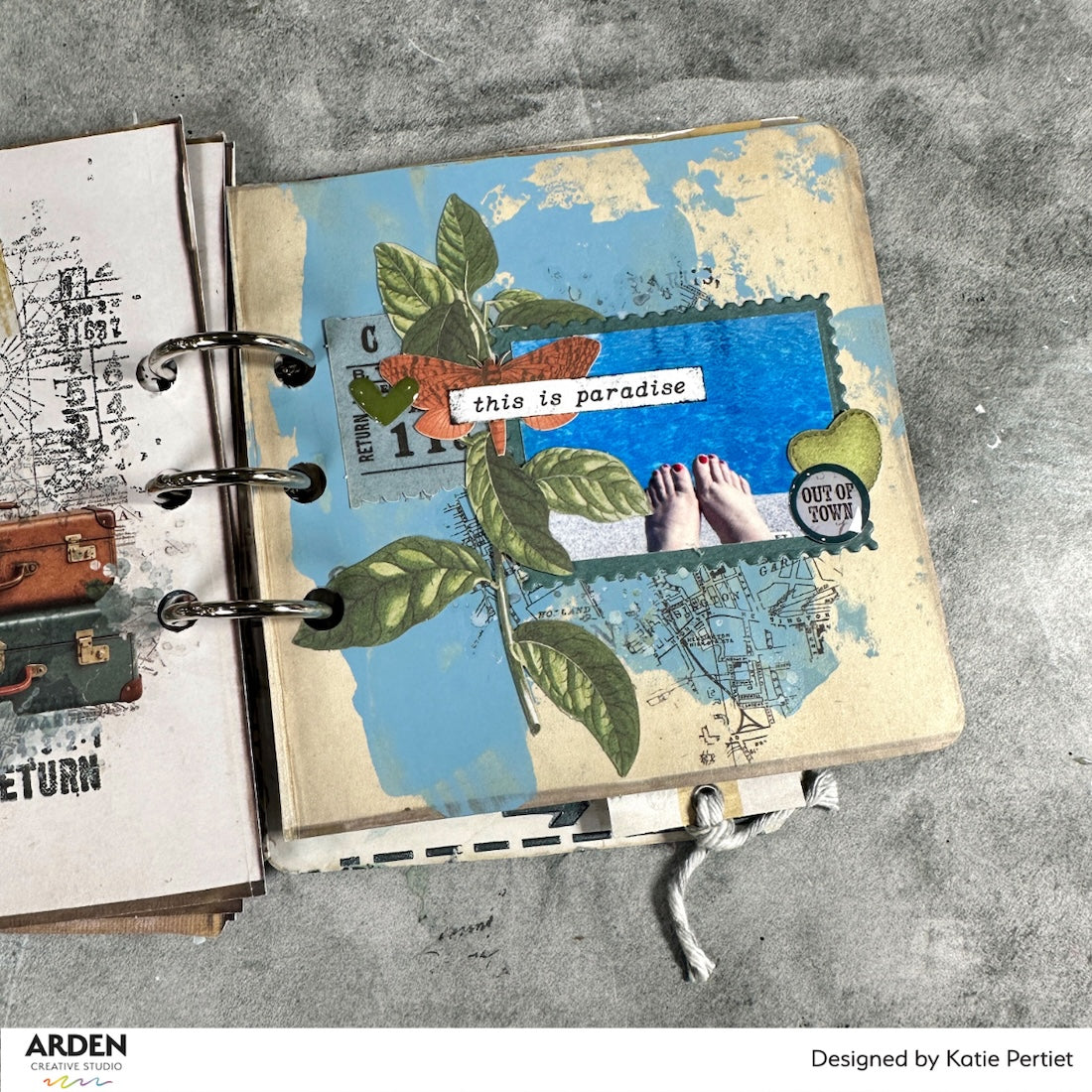 Arden Creative Studio Been There Laser Cuts acslc0007 paradise