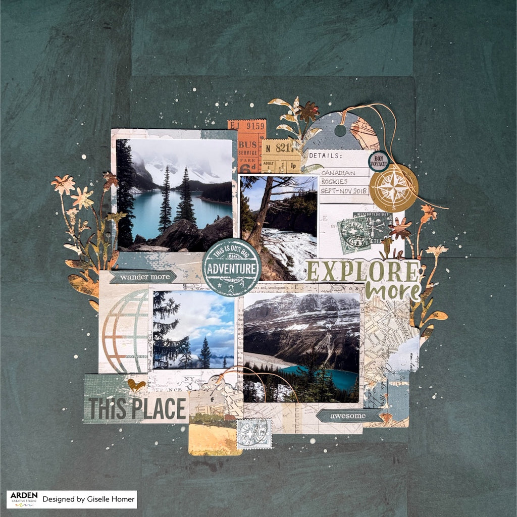 Arden Creative Studio Been There Solids 12x12 Paper Pad acspp0021 explore more