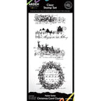Arden Creative Studio Christmas Carol Clusters Clear Stamp Set acscs0032