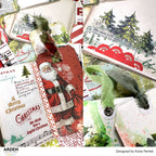 Arden Creative Studio Christmas Cheer 12x12 Paper Pad acspp0026 santa trees music notes