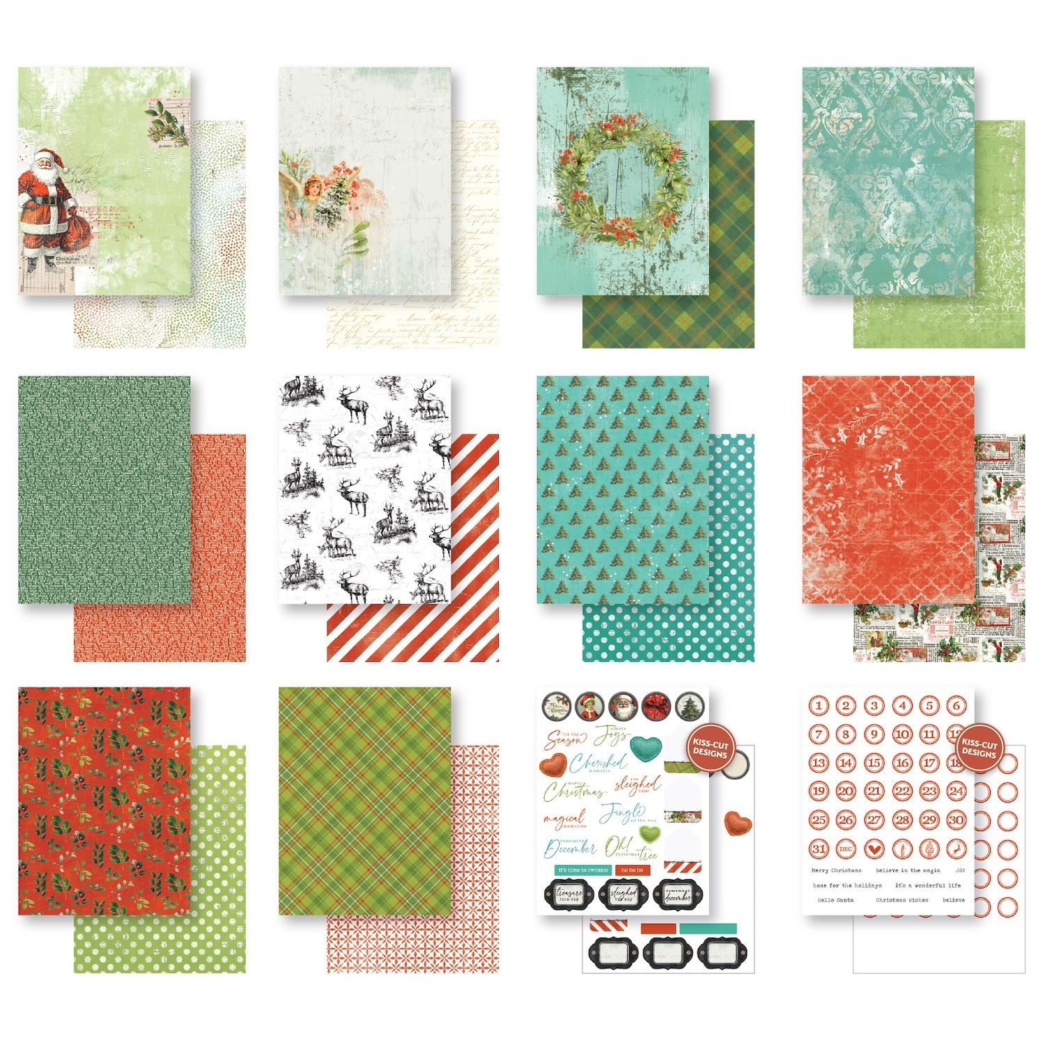 Arden Creative Studio Christmas Cheer 6x8 Paper Pad acspp0028 cardstock