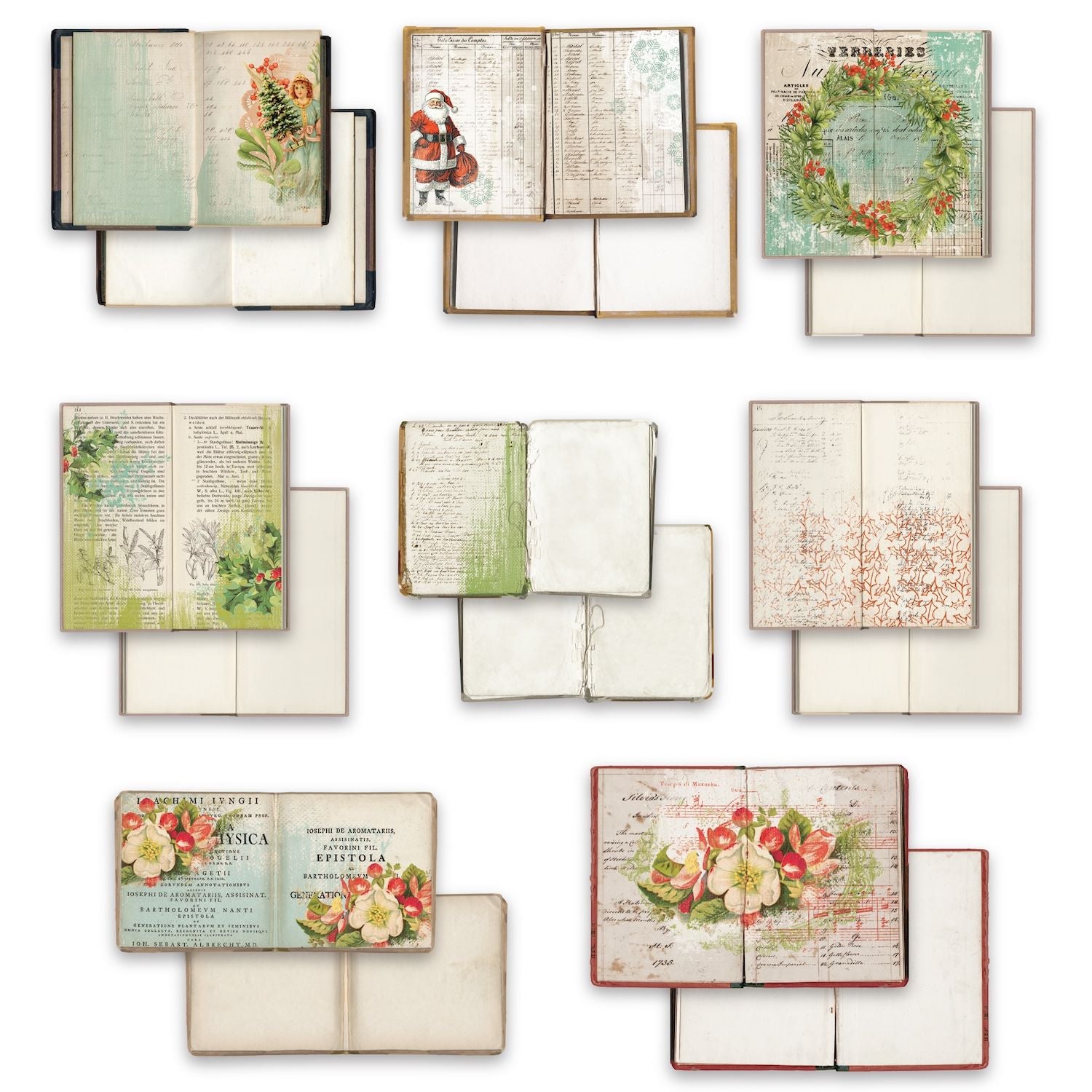 Arden Creative Studio Christmas Cheer Bookmakers Ephemera Pack acsep0016