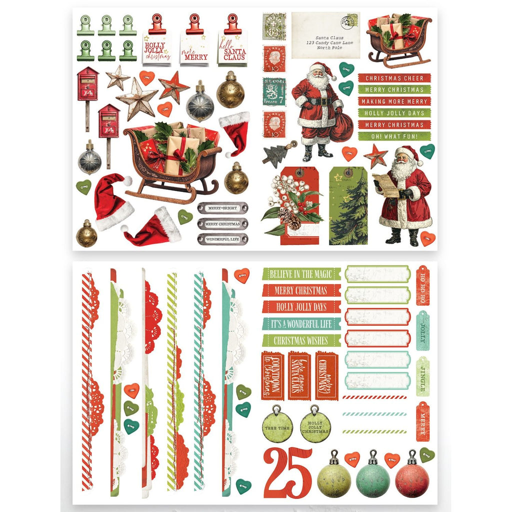 Arden Creative Studio Christmas Cheer Essentials Laser Cuts acslc0009