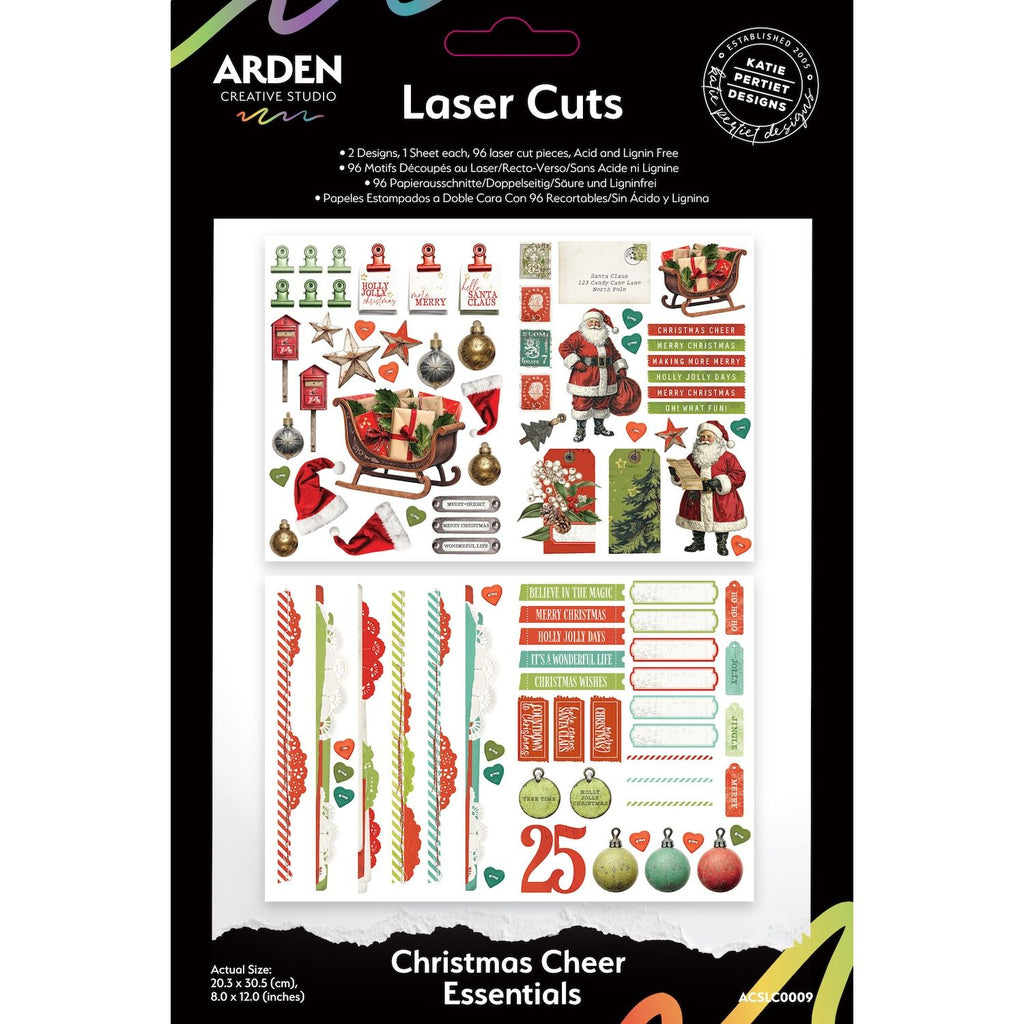 Arden Creative Studio Christmas Cheer Essentials Laser Cuts acslc0009 main