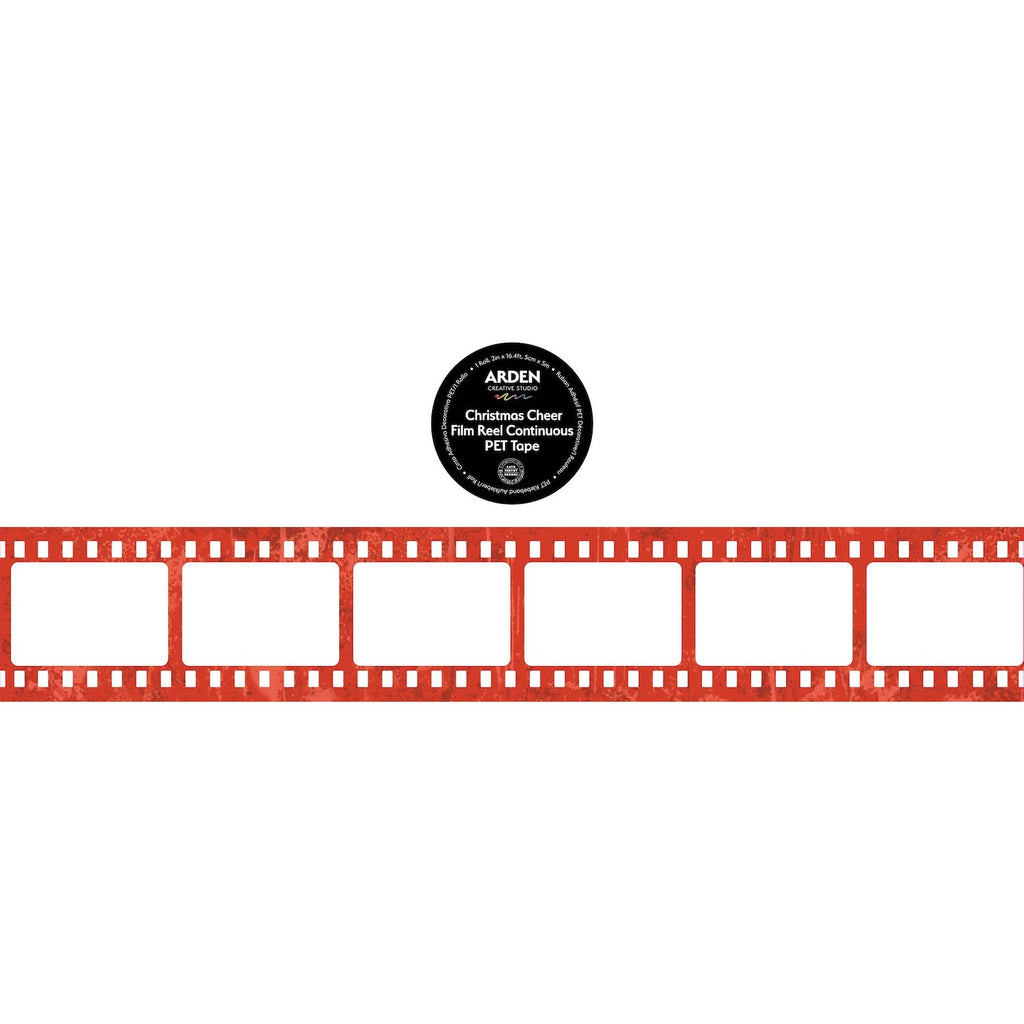 Arden Creative Studio Christmas Cheer Film Reel Continuous Tape acsct0009