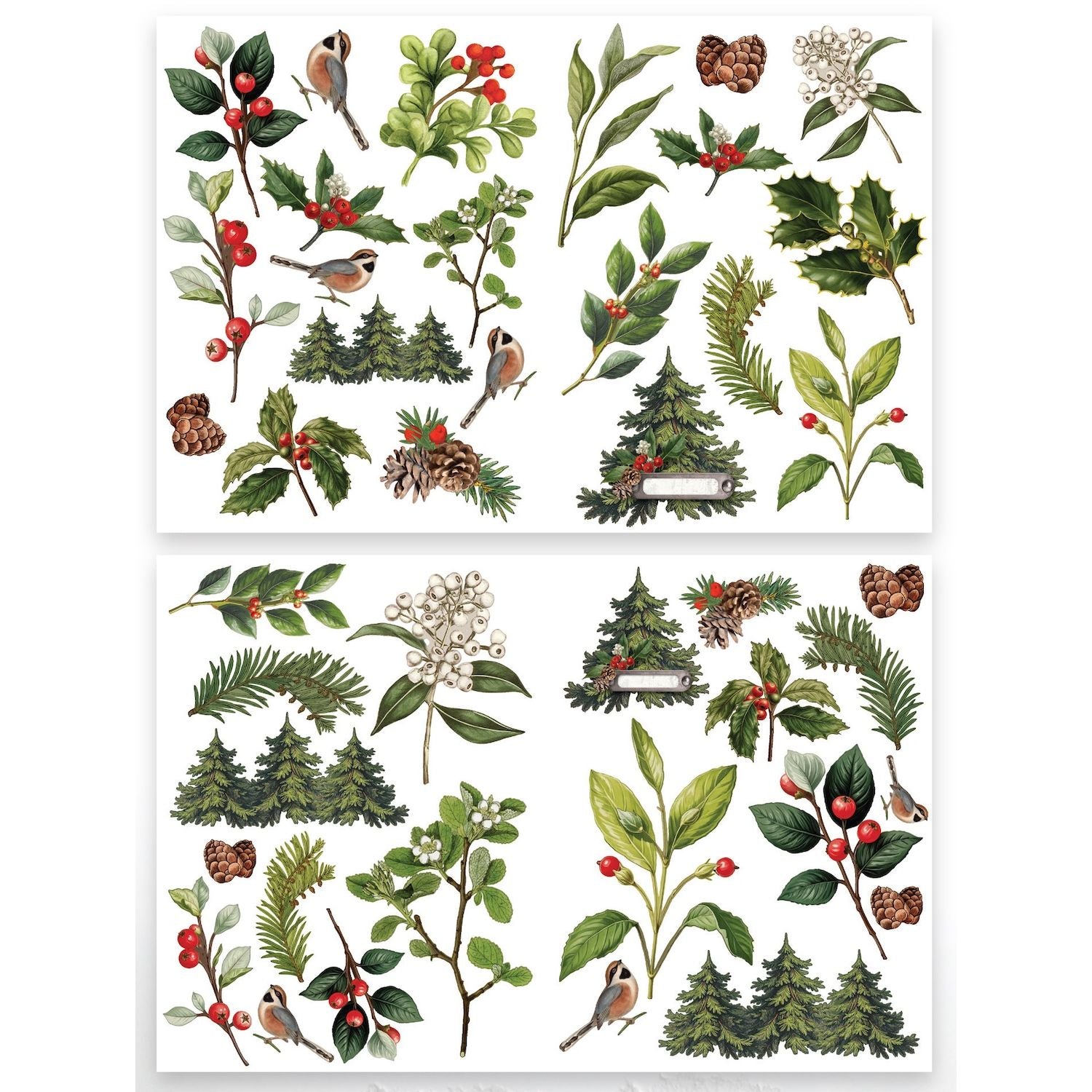 Arden Creative Studio Christmas Cheer Foliage Laser Cuts acslc0010