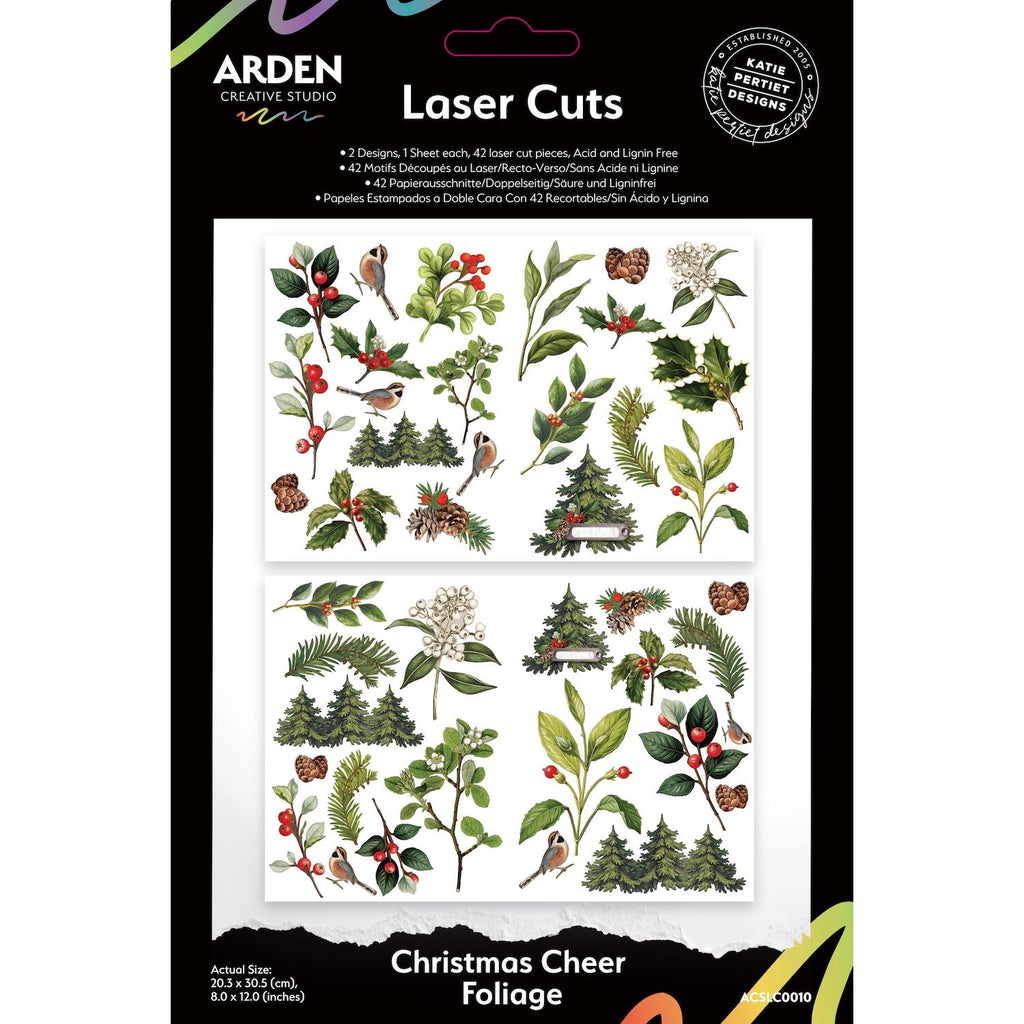 Arden Creative Studio Christmas Cheer Foliage Laser Cuts acslc0010 main