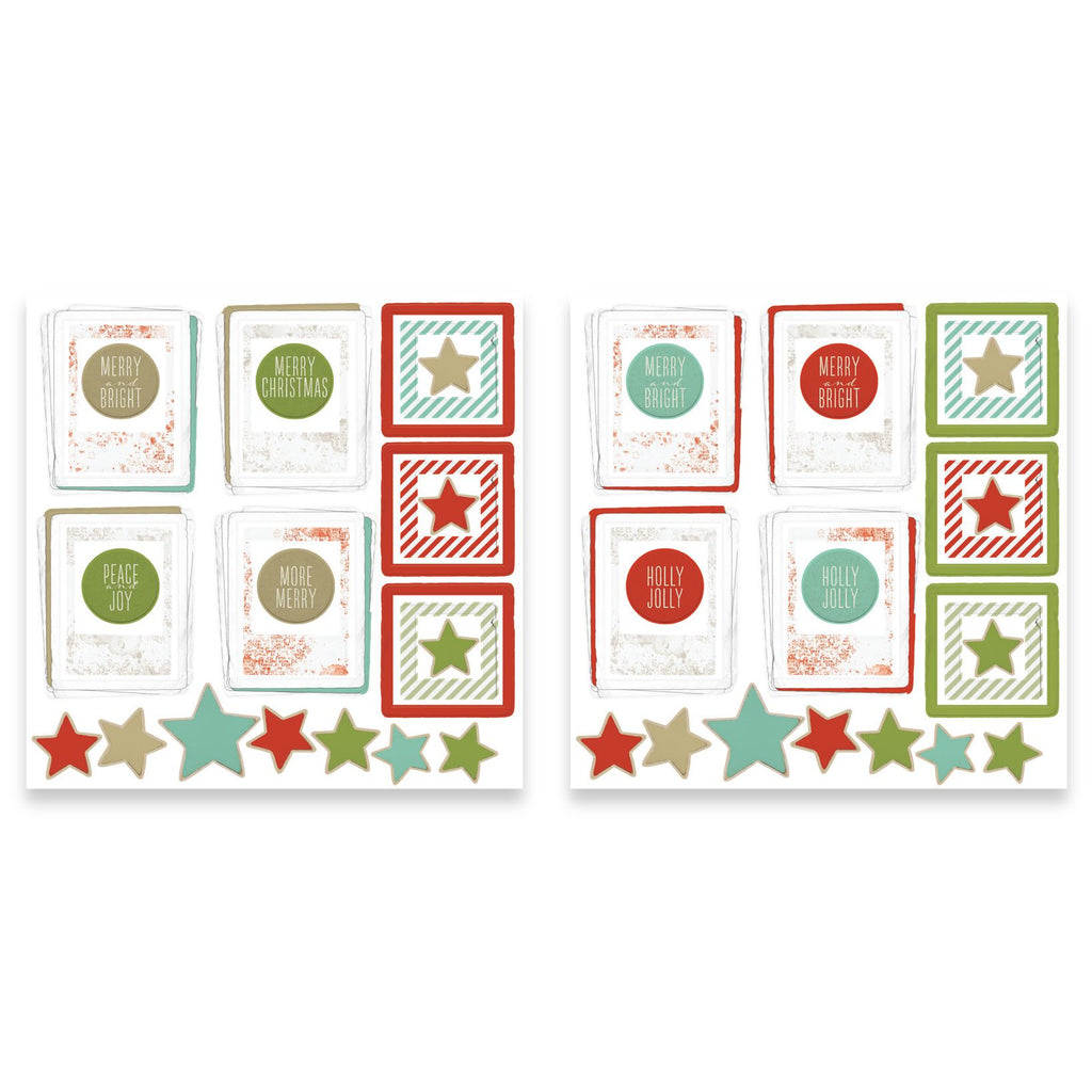 Arden Creative Studio Christmas Cheer Frame Ephemera Pack acsep0014