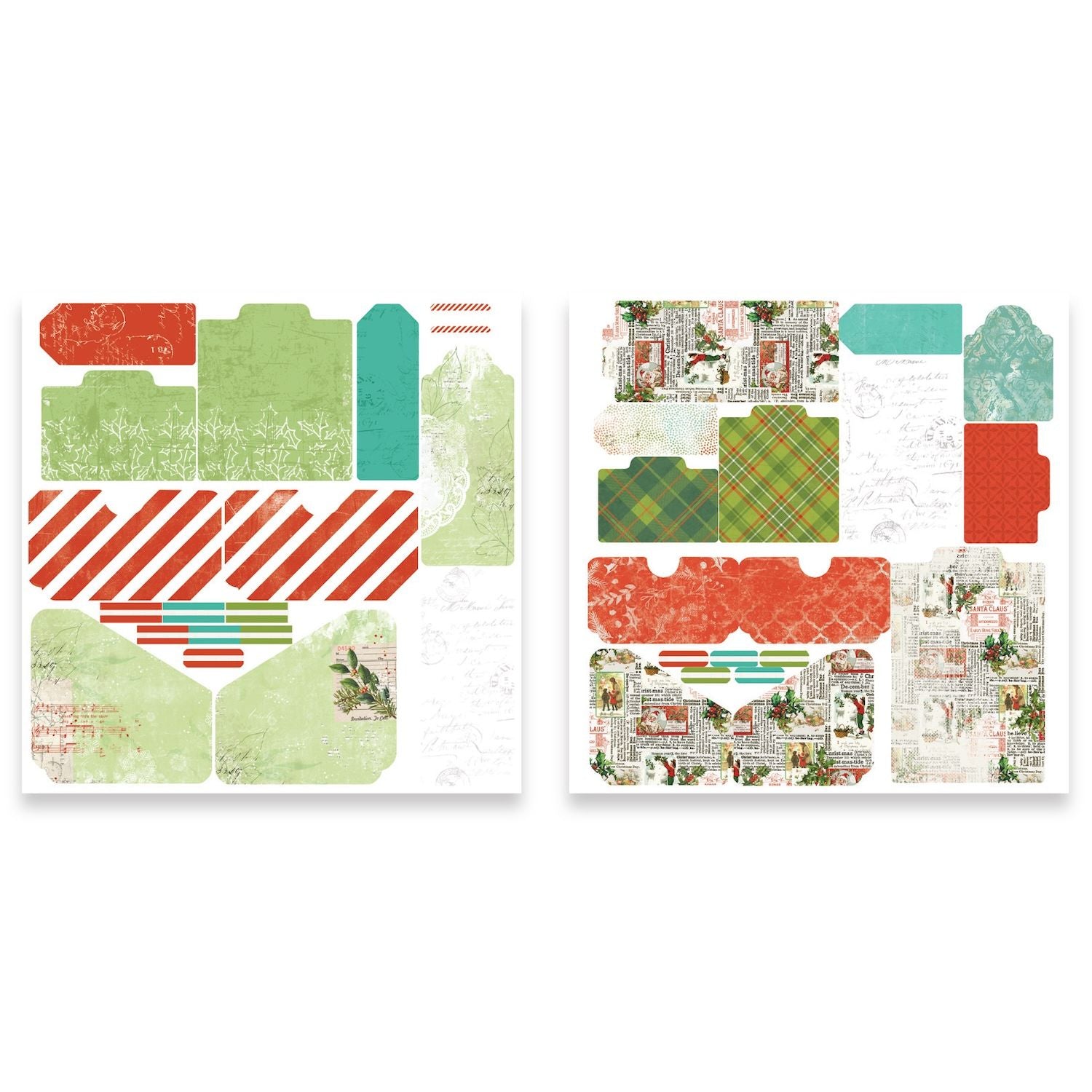 Arden Creative Studio Christmas Cheer Journalmakers Ephemera Pack acsep0015