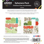 Arden Creative Studio Christmas Cheer Journalmakers Ephemera Pack acsep0015 die cuts