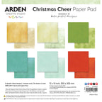 Arden Creative Studio Christmas Cheer Solids 12x12 Paper Pad acspp0027