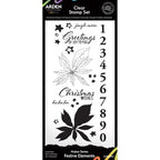 Arden Creative Studio Festive Elements Clear Stamp Set acscs0013