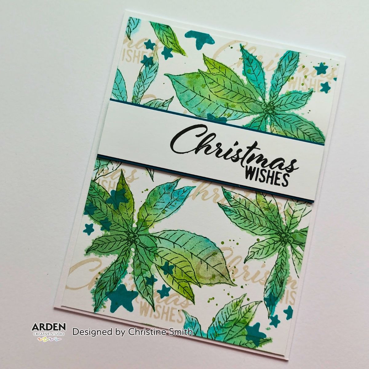 Arden Creative Studio Festive Elements Clear Stamp Set acscs0013 leaves