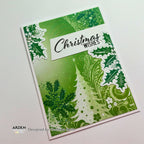Arden Creative Studio Festive Elements Clear Stamp Set acscs0013 wishes