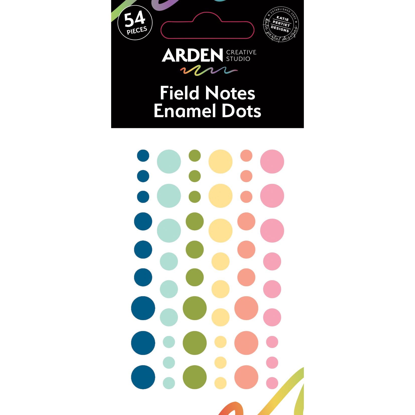 Arden Creative Studio Field Notes Enamel Dots acsed0006
