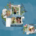 Arden Creative Studio Field Notes PET Tape Set acsps0001 scrapbook page