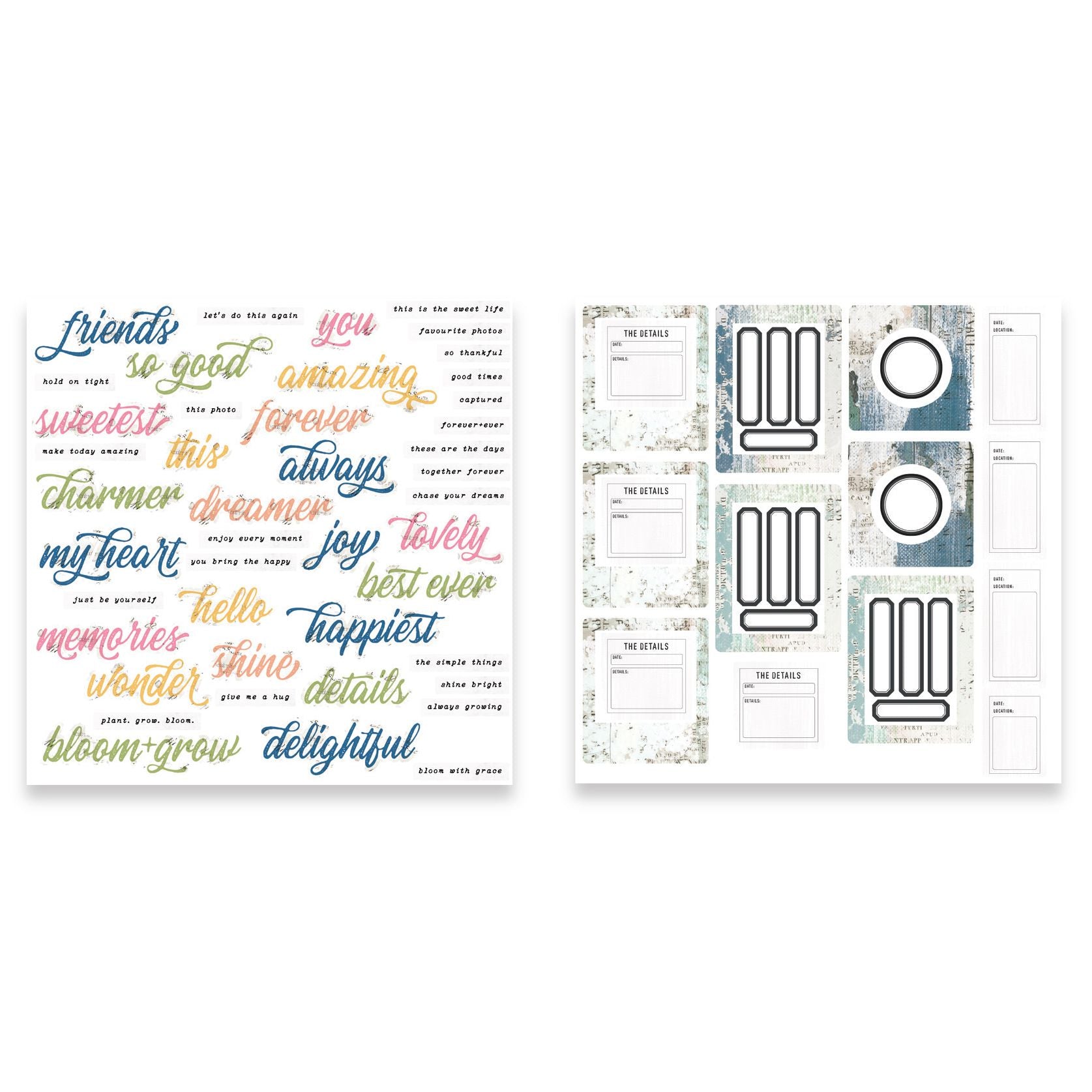 Arden Creative Studio Field Notes Page Makers Ephemera Pack acsep0011 image 1