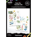 Arden Creative Studio Field Notes Rub On Transfer Set acsro0007