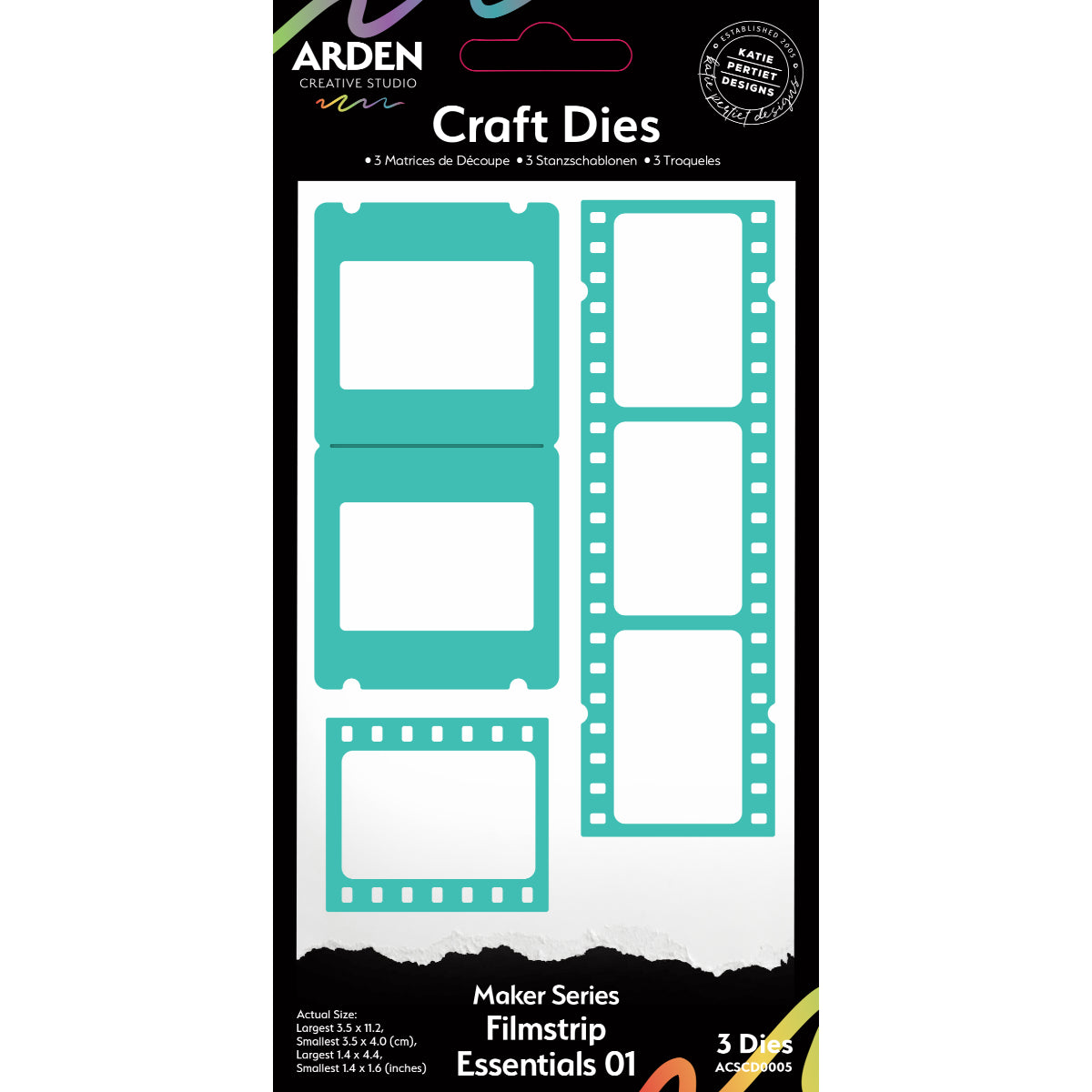 Arden Creative Studio Filmstrip Essentials 01 Dies acscd0005