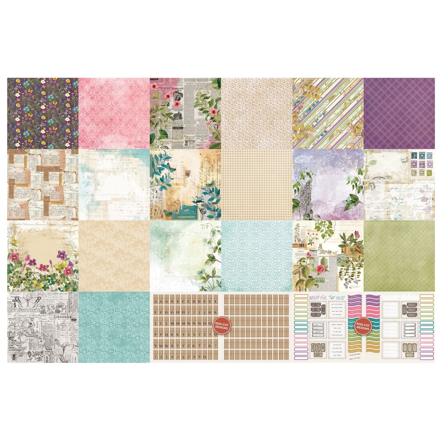 Arden Creative Studio Garden Chronicles 12x12 Paper acspp0023 cardstock