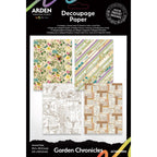 Arden Creative Studio Garden Chronicles 6x8 Decoupage Paper acsdp0004
