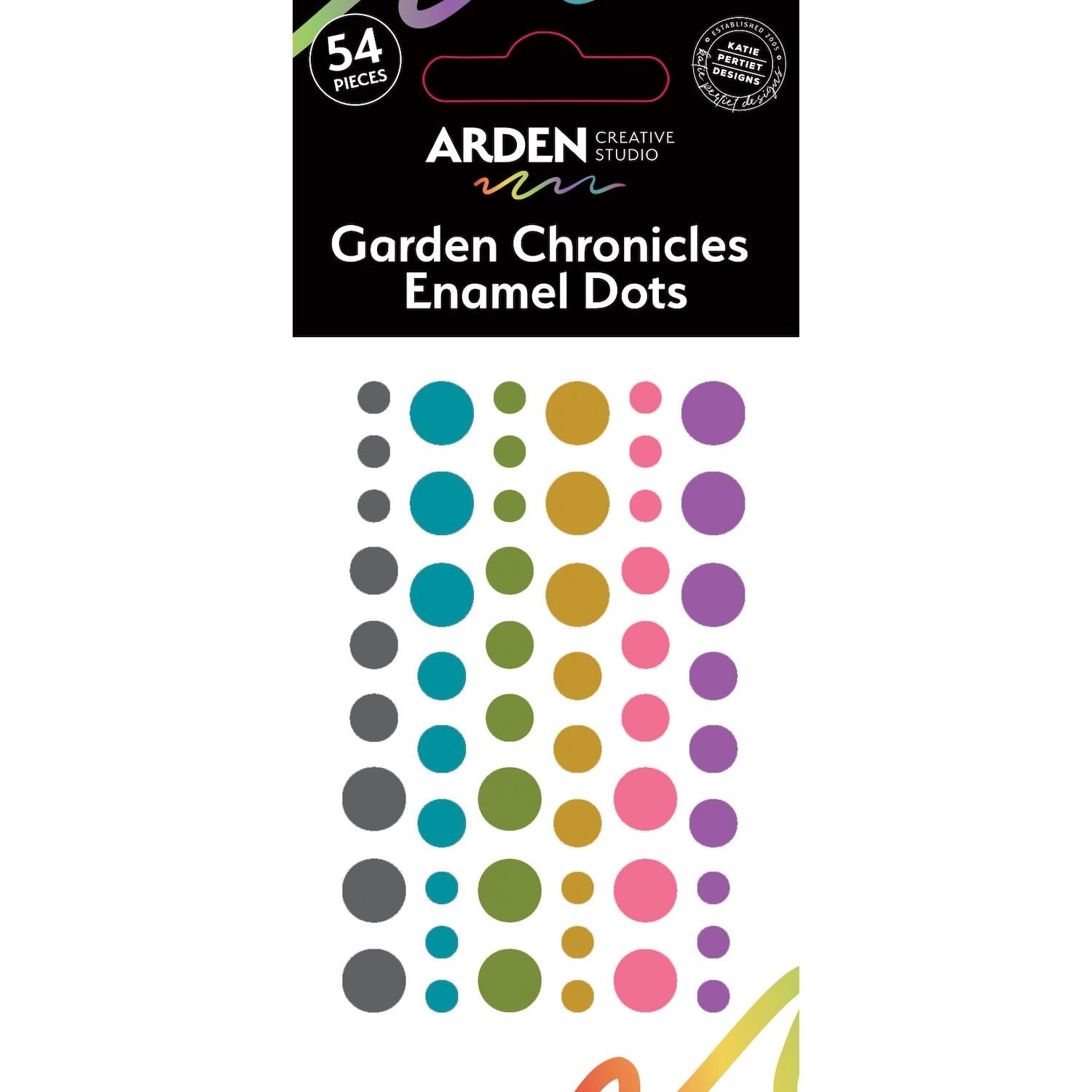 Arden Creative Studio Garden Chronicles Enamel Dots acsed0007