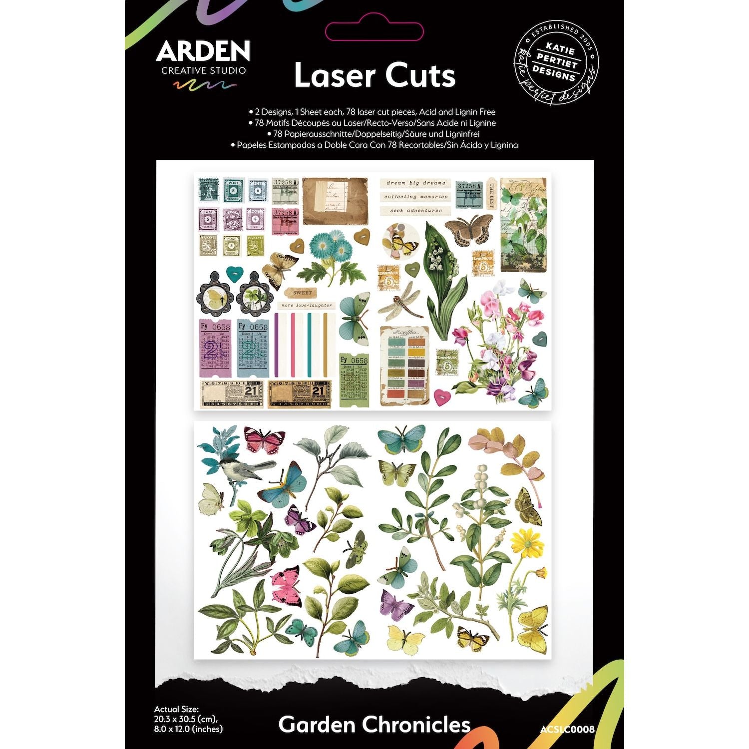 Arden Creative Studio Garden Chronicles Laser Cuts acslc0008