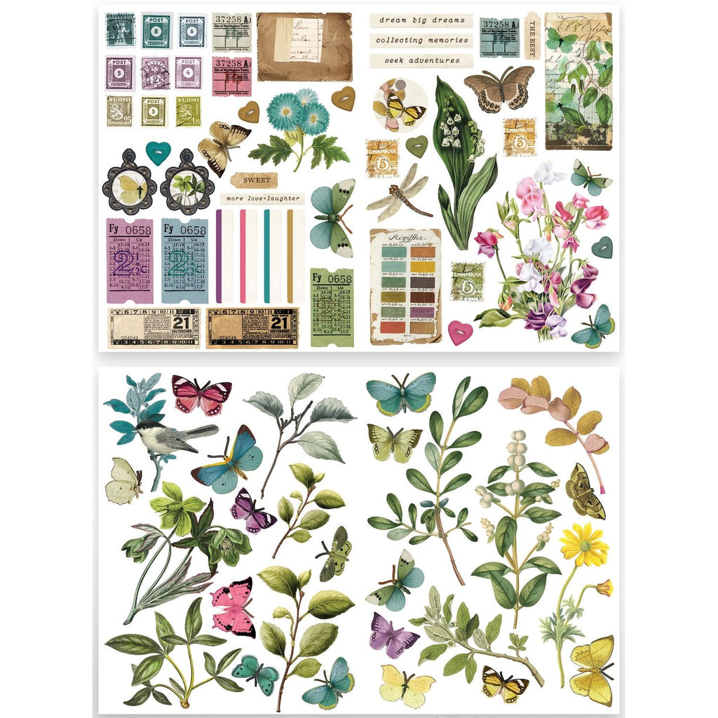 Arden Creative Studio Garden Chronicles Laser Cuts acslc0008 flowers