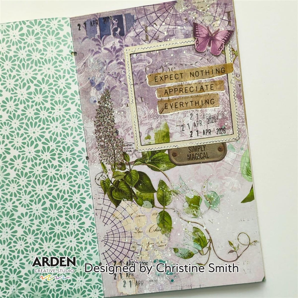 Arden Creative Studio Garden Chronicles Sticker Book acssb0002 expect nothing