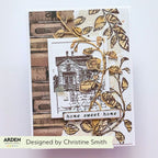Arden Creative Studio Garden Windows and Wandering Vines Stamp and Die Bundle rulers white house leaf vines home sweet home card christine smith
