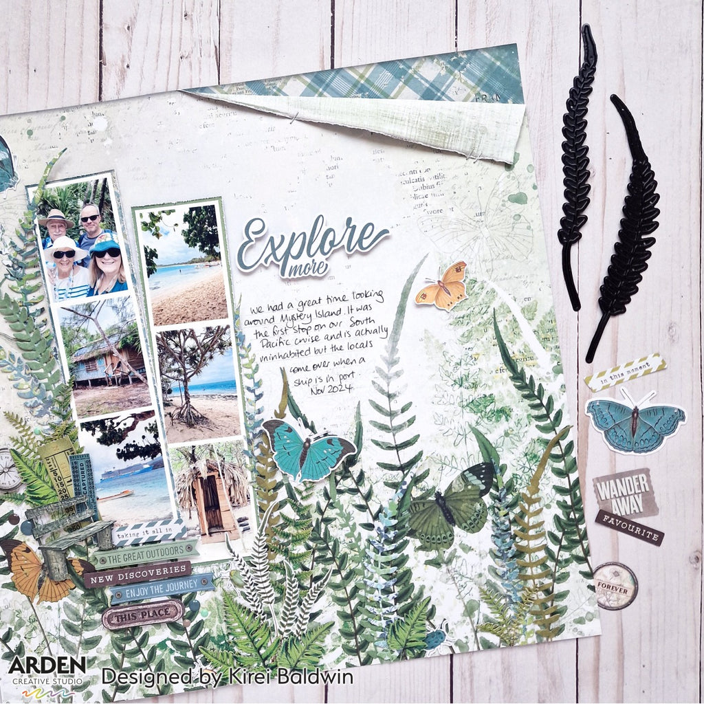 Arden Creative Studio Hidden Creek 8x8 Paper Pad acspp0002