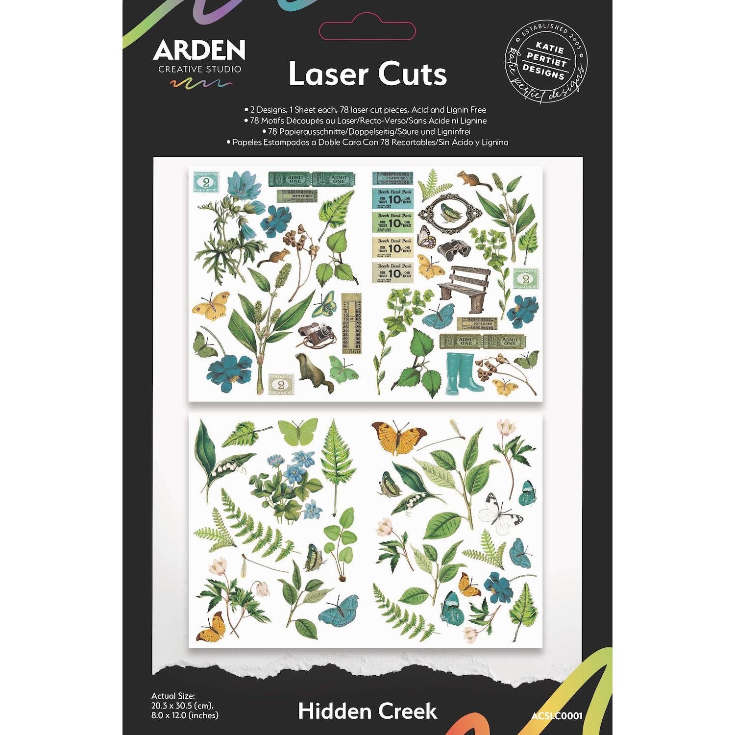 Arden Creative Studio Hidden Creek Laser Cuts acslc0001