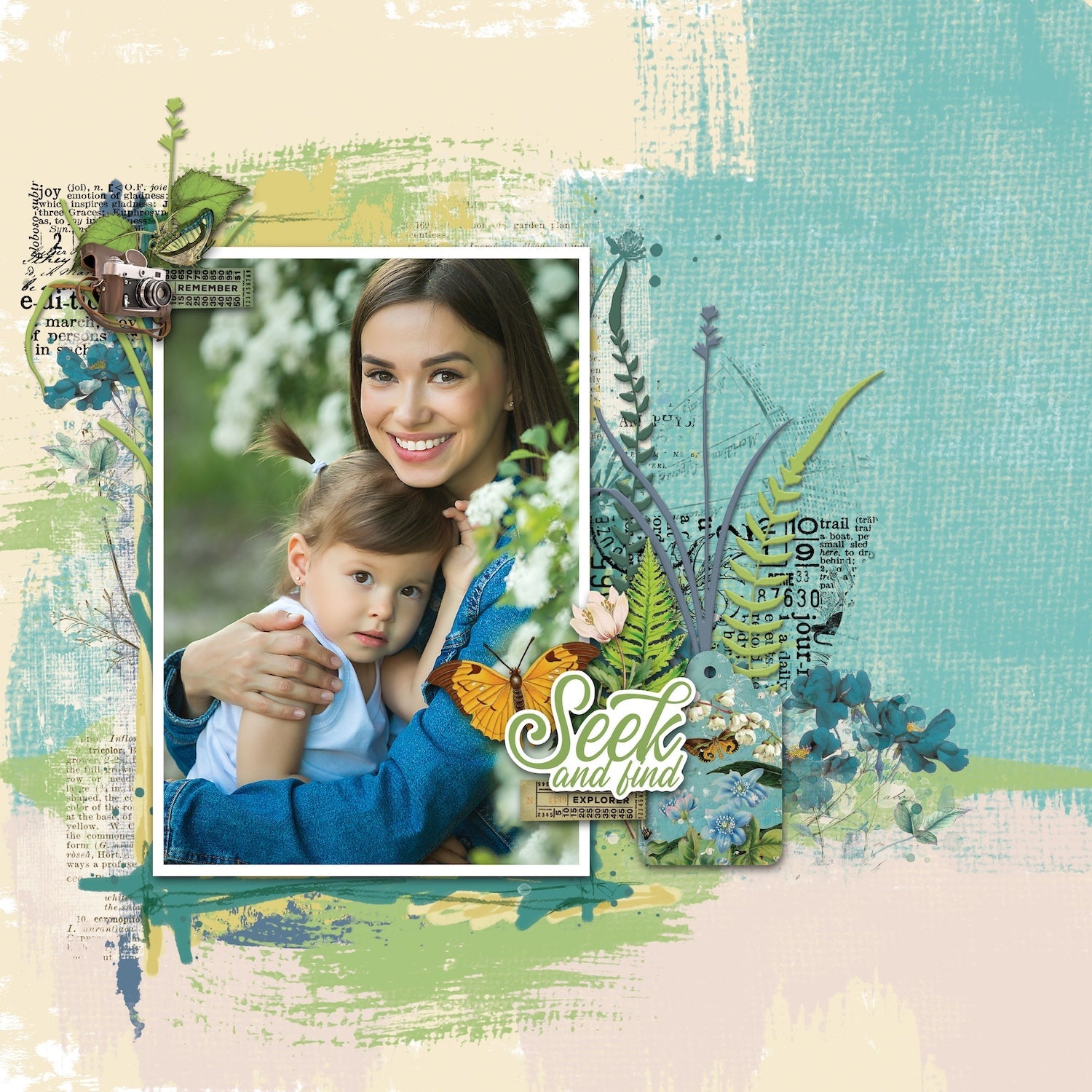 Arden Creative Studio Hidden Creek Rub On Transfer Set acsro0001 seek