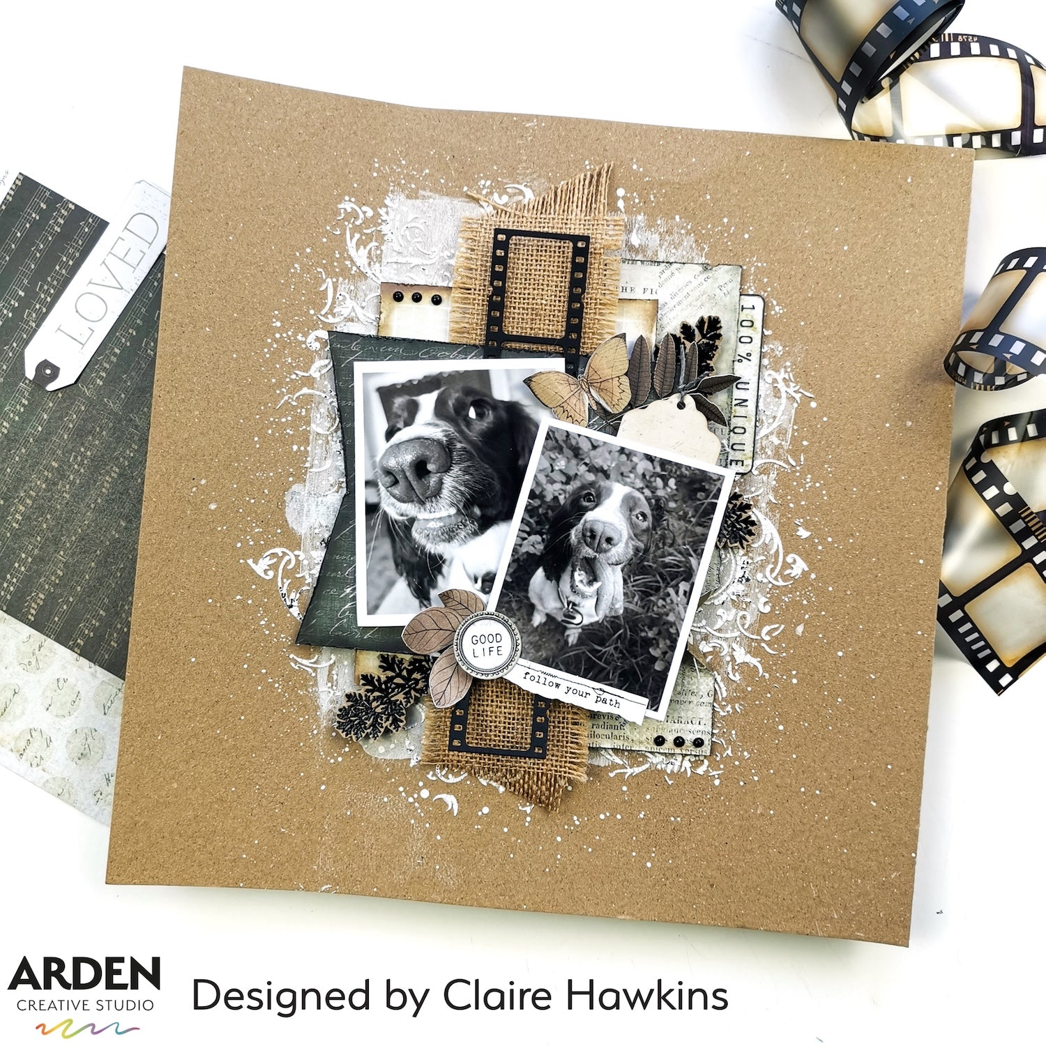 Arden Creative Studio Laser Cuts acslc0002 good life