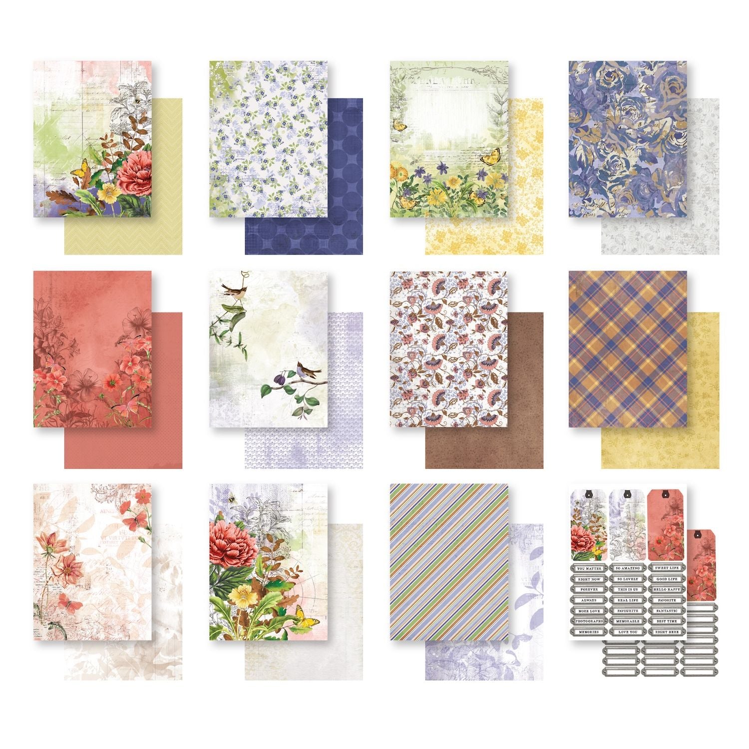 Arden Creative Studio Laurel Grove 6x8 Paper Pad acspp0014 pages