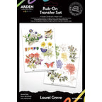 Arden Creative Studio Laurel Grove 6x8 Rub On Transfer Set acsro0005
