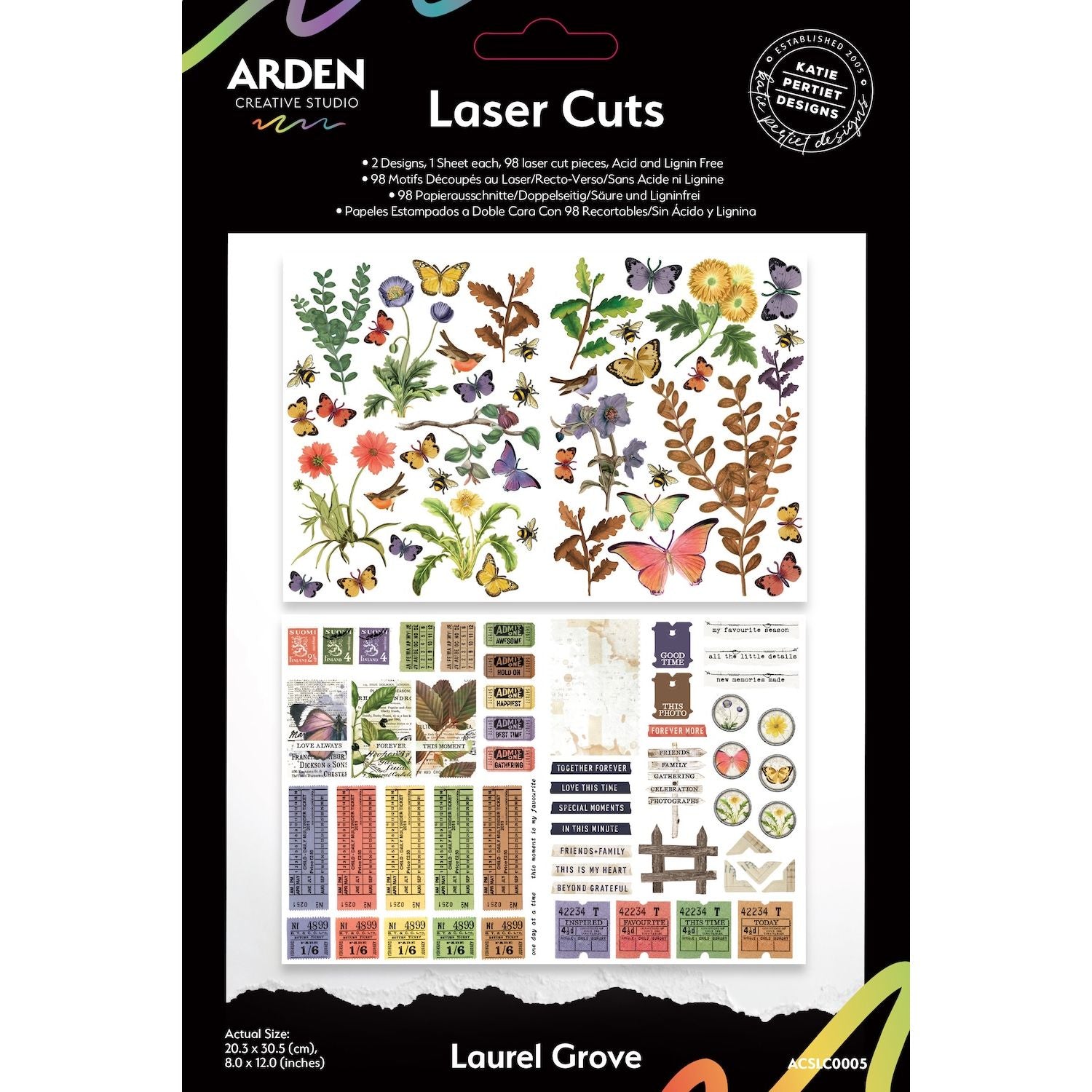 Arden Creative Studio Laurel Grove Laser Cuts acslc0005
