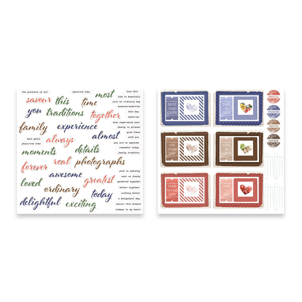 Arden Creative Studio Laurel Grove Page Makers Ephemera Pack acsep0008

