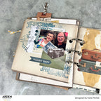 Arden Creative Studio Maker Series Charted Adventures Clear Stamp Set acscs0026 wander more