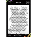 Arden Creative Studio Maker Series Distressed Tiles 6x8 Stencil acsst0009
