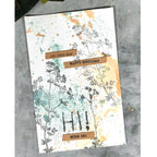 Arden Creative Studio Maker Series Field Notes Meadow Clear Stamp Set acscs0021 happy birthday