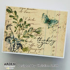 Arden Creative Studio Maker Series Fine Ferns Clear Stamps acscs0030 thinking of you