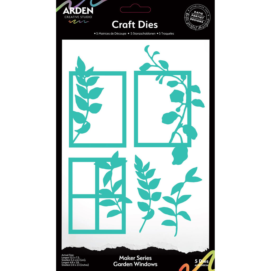 Arden Creative Studio Maker Series Garden Windows Craft Die Set acscd0034