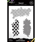 Arden Creative Studio Maker Series Lattice Clusters Stencil acsst0014
