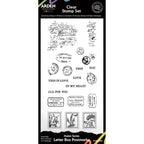 Arden Creative Studio Maker Series Letter Box Postmarks Clear Stamp Set acscs0016
