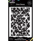 Arden Creative Studio Maker Series Messed Up Leaves Background Clear Stamp acscs0041